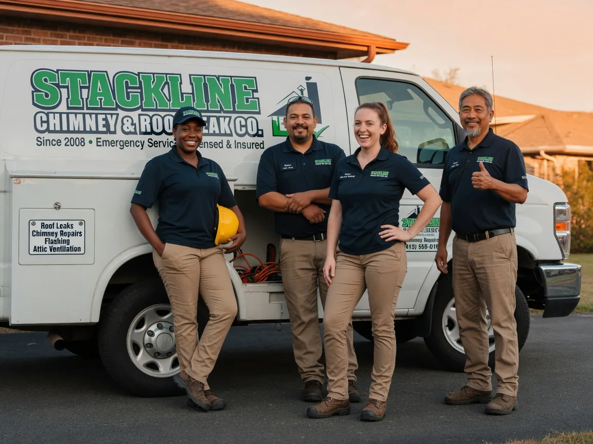 Chimney flashing repair company in Denhoff, ND